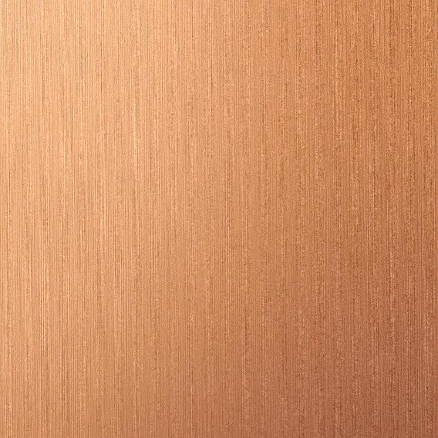 Decor panel WallFace metal look 12432 Copper brushed AR self-adhesive copper bronze