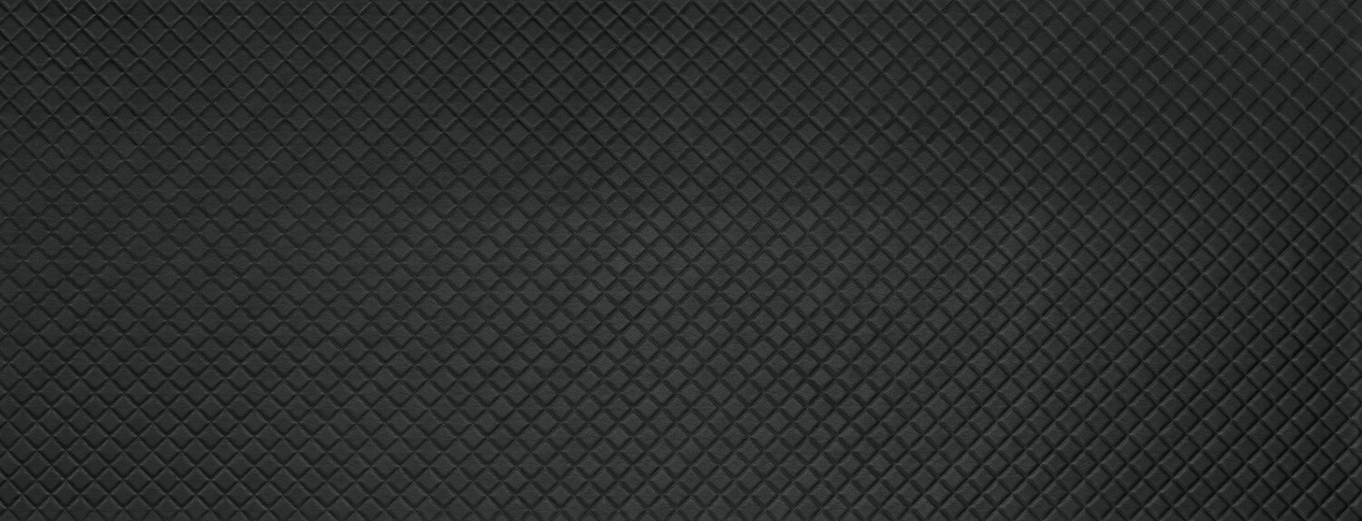 Wall panel WallFace 3D leather look 15029 ROMBO 40 Nero matt self-adhesive black