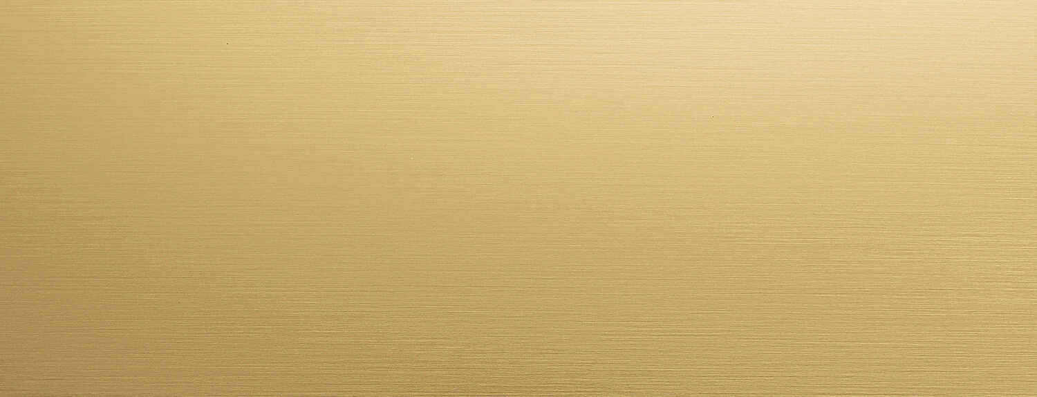 Decor panel WallFace metal look 15298 Brass brushed matt AR self-adhesive gold