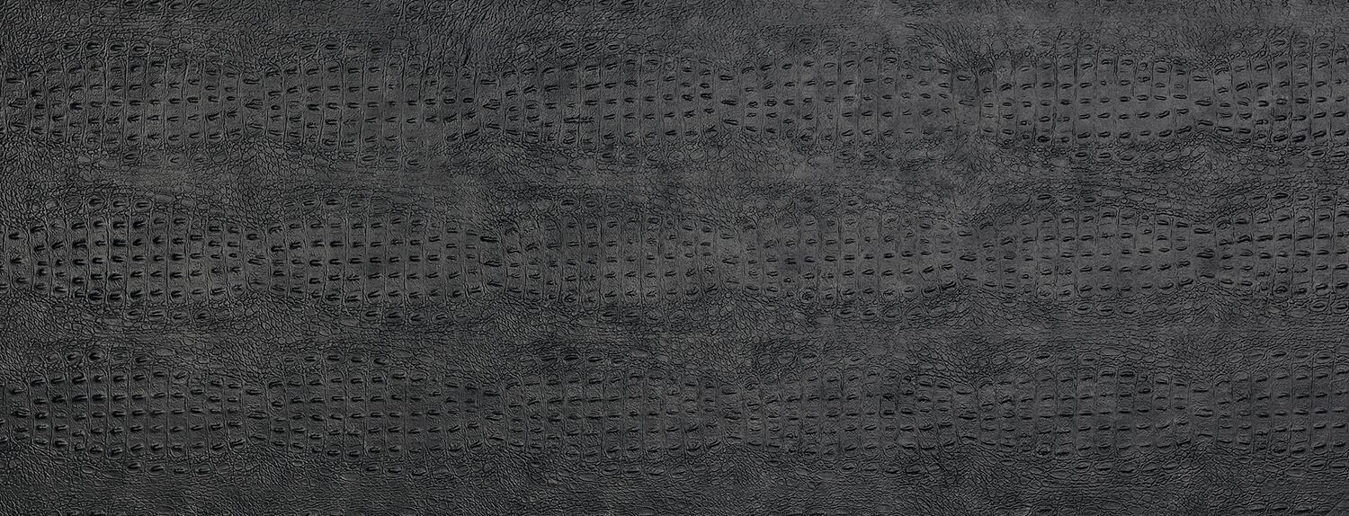 Wall panel WallFace 3D leather look 24964 CROCO CLASSY Black self-adhesive black
