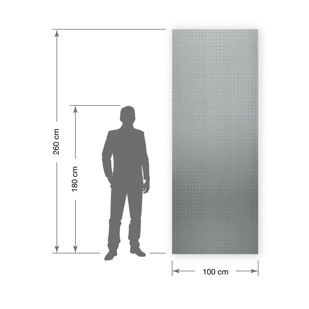 Wall covering WallFace 3D metal look 10053 Quad Silver PF self-adhesive silver Wall covering WallFace 3D metal look 10053 Quad Silver PF self-adhesive silver