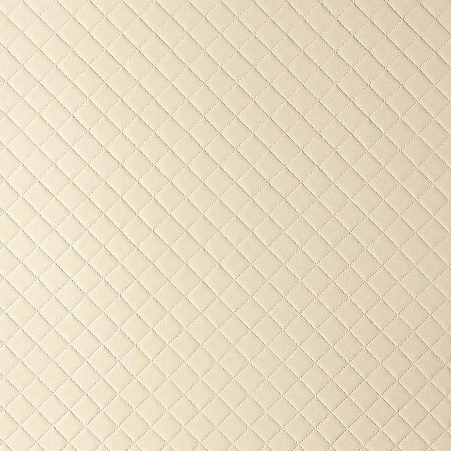 Wall panel WallFace 3D leather look 13863 ROMBO 40 Creme matt self-adhesive cream