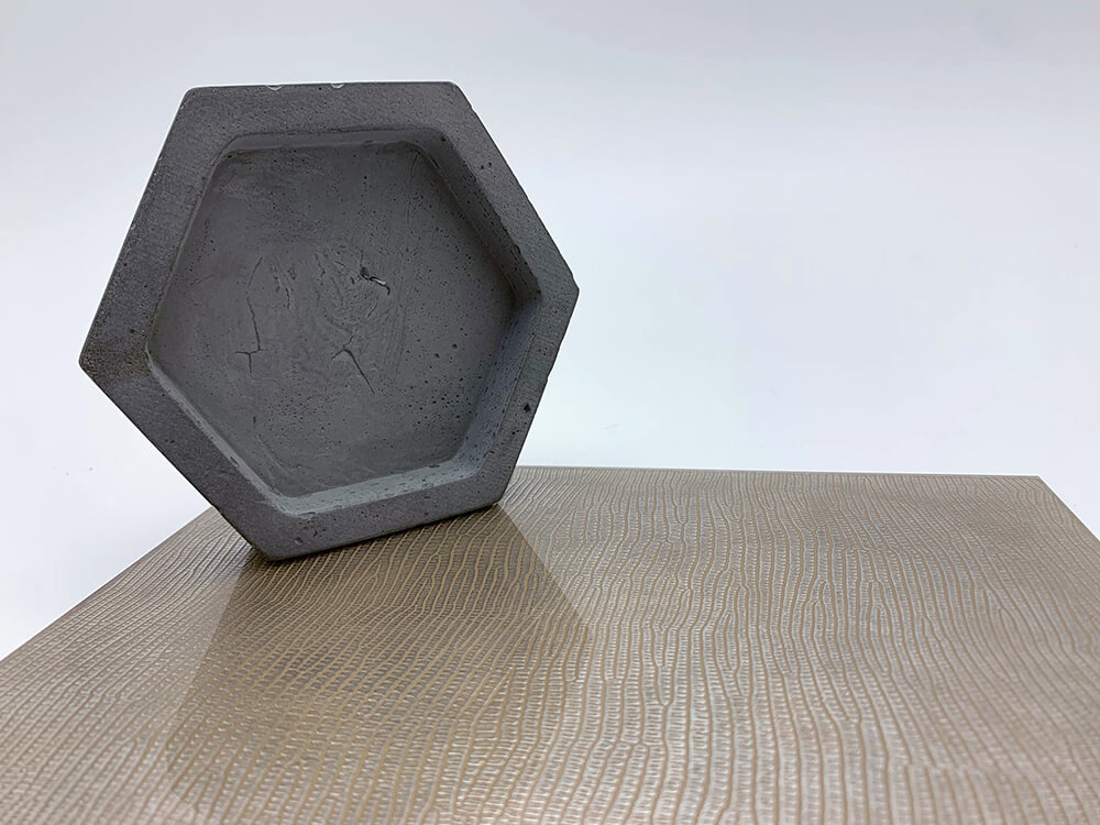 Wall panelling WallFace glass leather look 16979 LEGUAN Silver AR+ self-adhesive silver grey Wall panelling WallFace glass leather look 16979 LEGUAN Silver AR+ self-adhesive silver grey