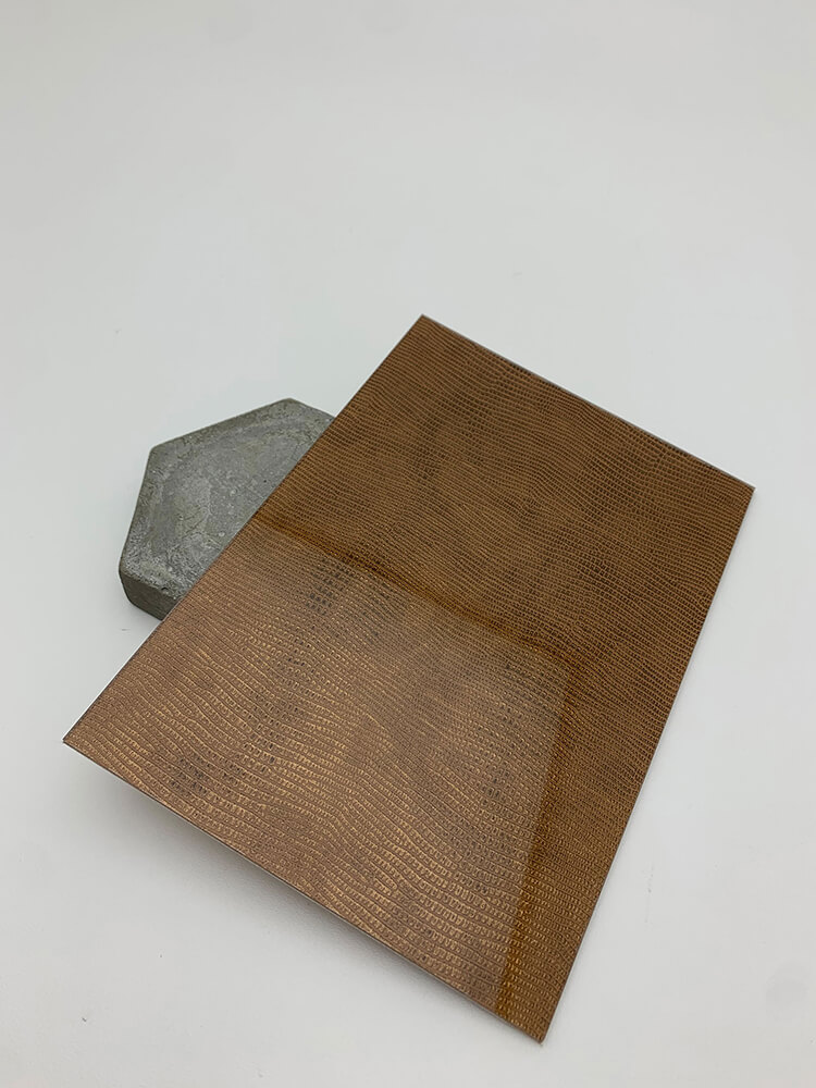 Wall panelling WallFace glass leather look 16981 LEGUAN Copper AR+ self-adhesive copper bronze Wall panelling WallFace glass leather look 16981 LEGUAN Copper AR+ self-adhesive copper bronze