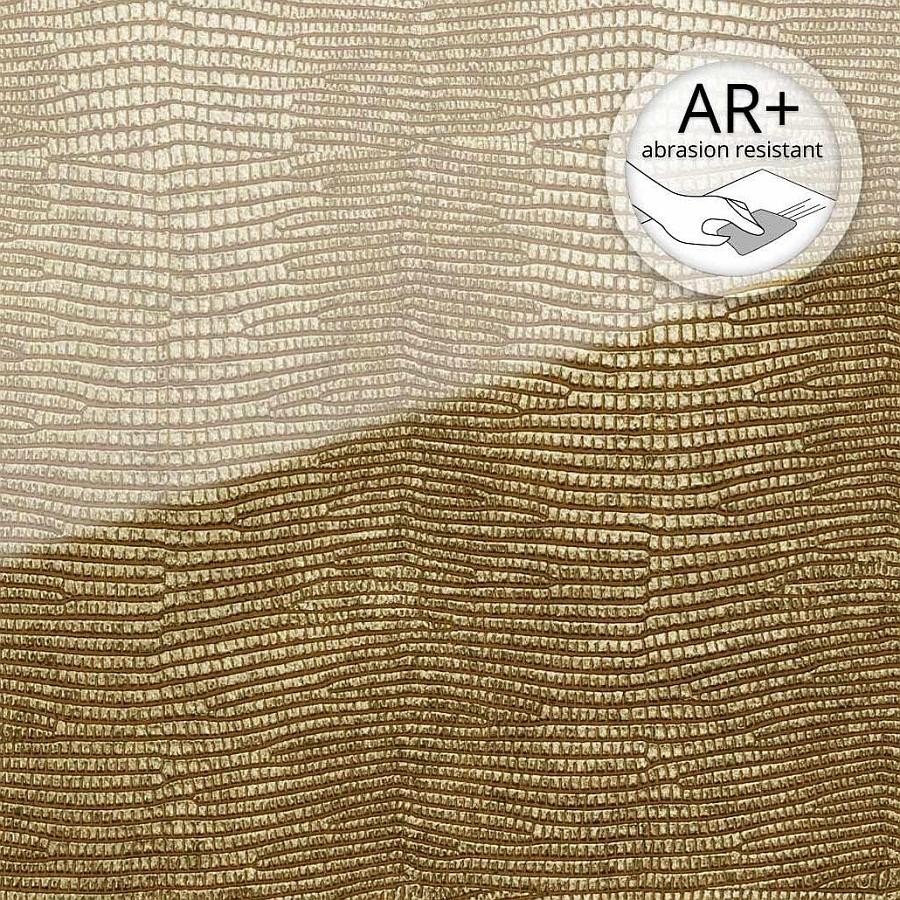 Wall panelling WallFace glass leather look 16982 LEGUAN Gold AR+ self-adhesive gold