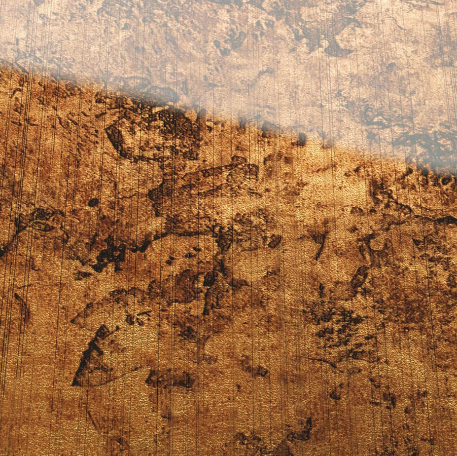 Wall panel WallFace glass look 17200 VINTAGE Copper AR+ self-adhesive copper bronze Wall panel WallFace glass look 17200 VINTAGE Copper AR+ self-adhesive copper bronze