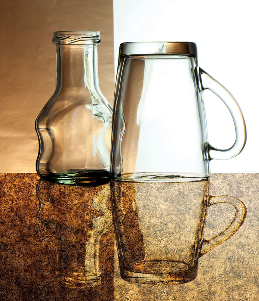 Wall panel WallFace glass look 17200 VINTAGE Copper AR+ self-adhesive copper bronze Wall panel WallFace glass look 17200 VINTAGE Copper AR+ self-adhesive copper bronze