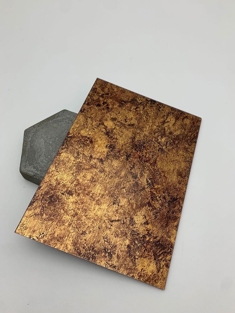 Wall panel WallFace glass look 17200 VINTAGE Copper AR+ self-adhesive copper bronze Wall panel WallFace glass look 17200 VINTAGE Copper AR+ self-adhesive copper bronze