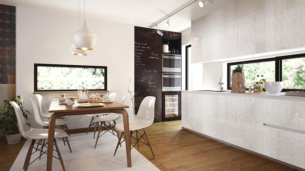 Wall panelling WallFace glass leather look 19305 LEGUAN Bianco AR+ self-adhesive white Wall panelling WallFace glass leather look 19305 LEGUAN Bianco AR+ self-adhesive white