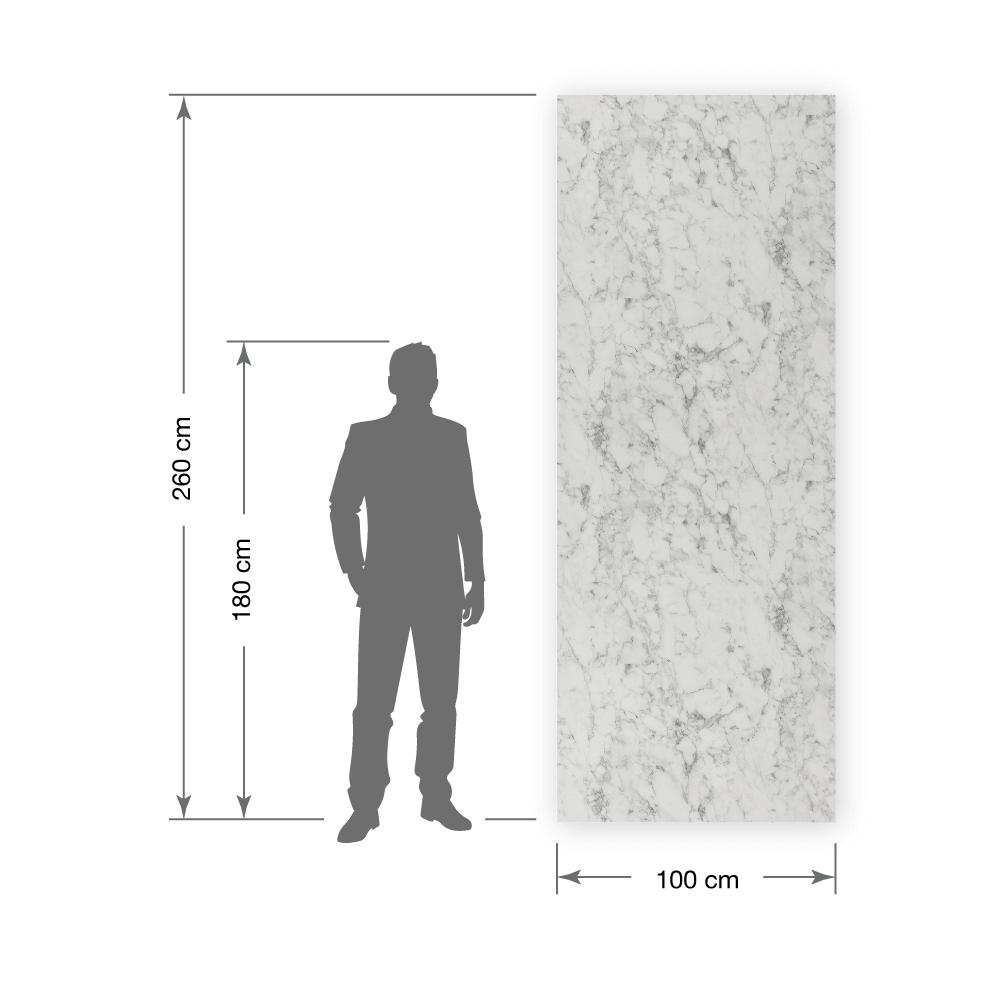 Wall panelling WallFace marble glass look 19345 MARBLE White AR+ self-adhesive white grey Wall panelling WallFace marble glass look 19345 MARBLE White AR+ self-adhesive white grey