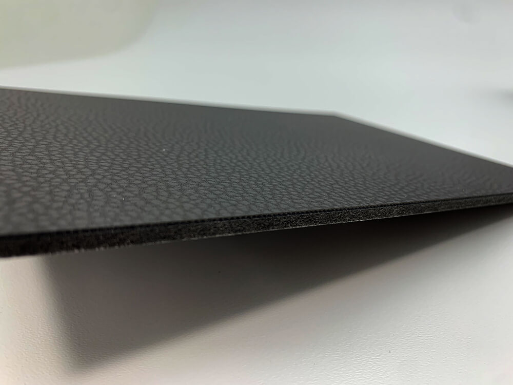 Decor panel WallFace leather look 19762 Charcoal Dark Antigrav black Decor panel WallFace leather look 19762 Charcoal Dark Antigrav black