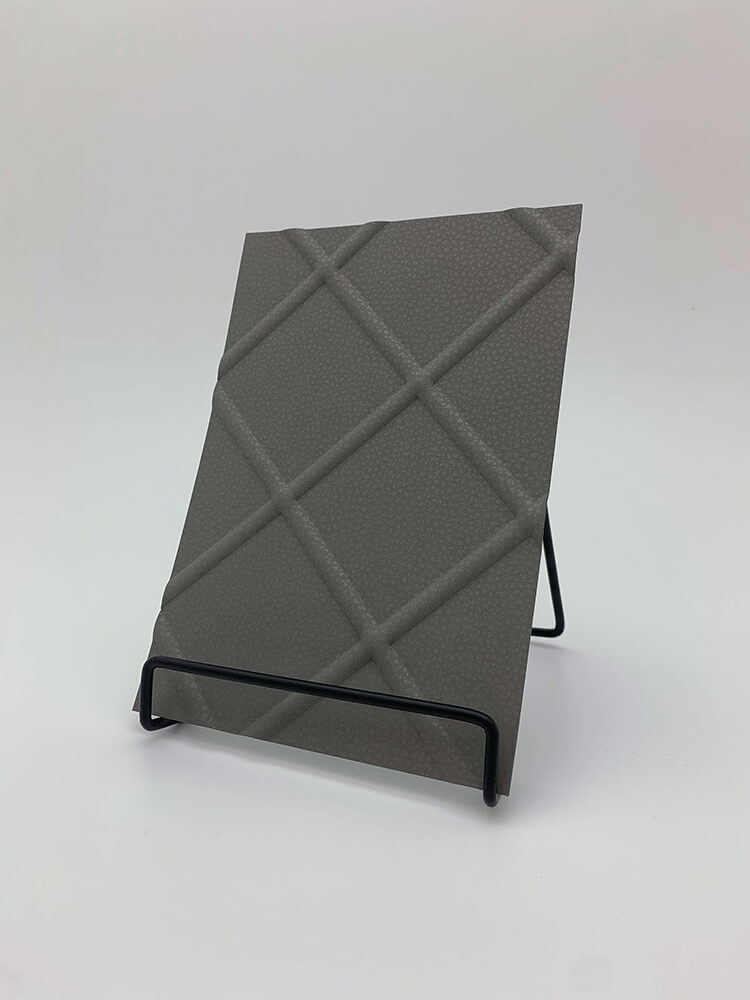 Decor panel WallFace leather look 19764 CORD Charcoal Light Antigrav grey Decor panel WallFace leather look 19764 CORD Charcoal Light Antigrav grey