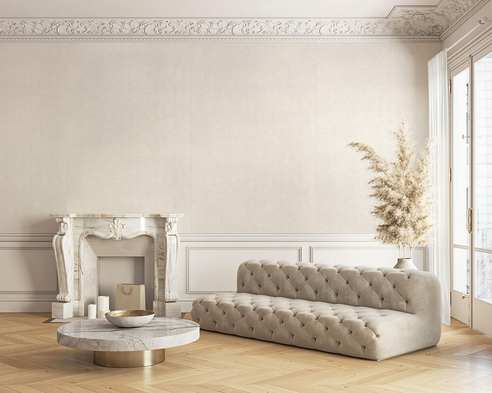 Wall panelling WallFace leather look 19775 LEGUAN Bianco Antigrav white Wall panelling WallFace leather look 19775 LEGUAN Bianco Antigrav white