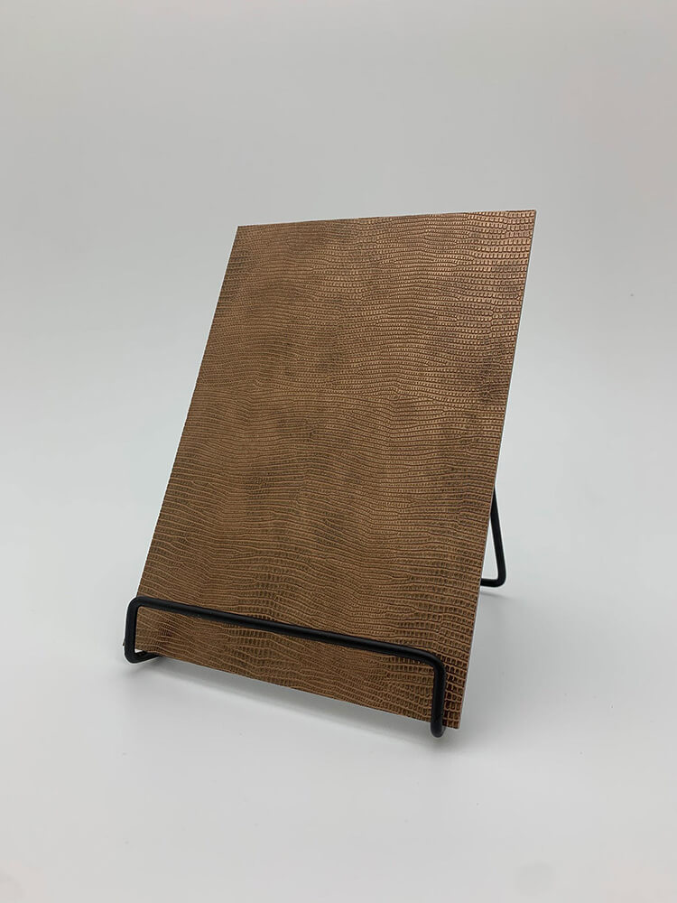 Wall panelling WallFace leather look 19777 LEGUAN Copper Antigrav copper bronze Wall panelling WallFace leather look 19777 LEGUAN Copper Antigrav copper bronze