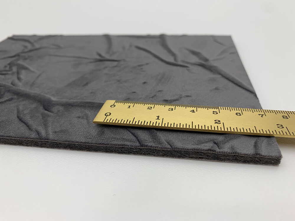 Wall panel WallFace textile look 22736 CREPA VELVET Volcano Antigrav grey Wall panel WallFace textile look 22736 CREPA VELVET Volcano Antigrav grey