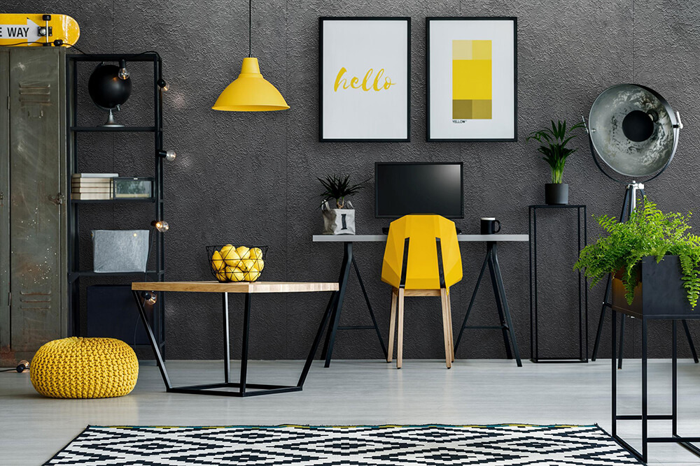 Wall panel WallFace textile look 22738 LAVA VELVET Volcano Antigrav grey Wall panel WallFace textile look 22738 LAVA VELVET Volcano Antigrav grey