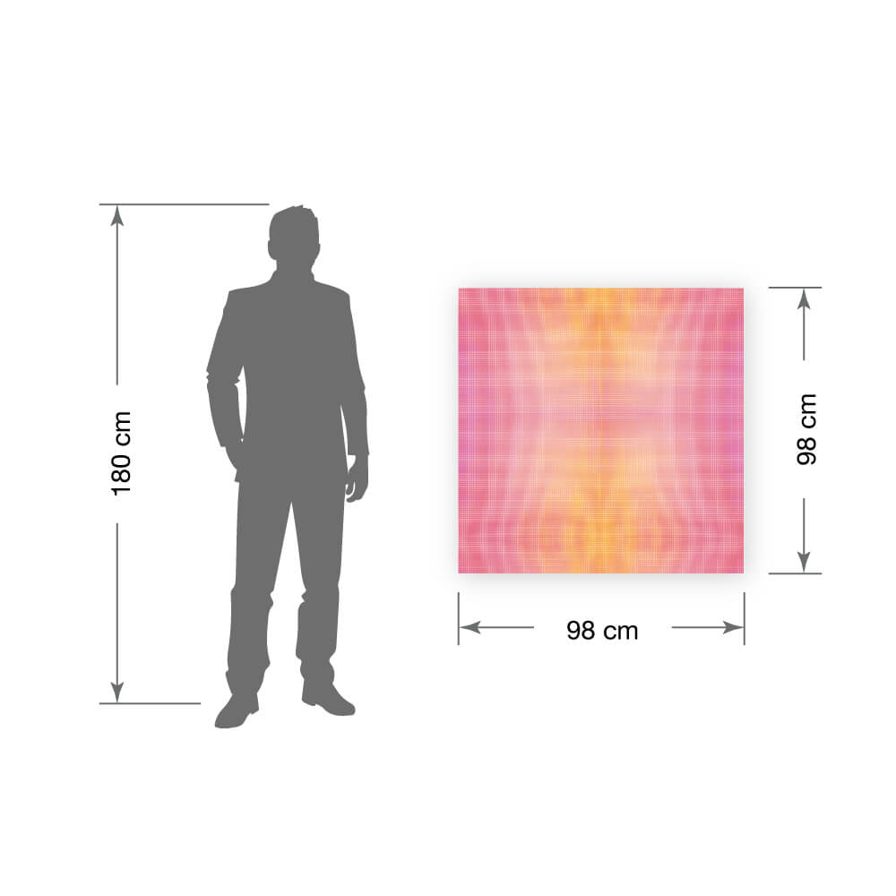 Wall panel WallFace mirror mosaic look 27376 Hollywood 5×5 self-adhesive flexible pink yellow Wall panel WallFace mirror mosaic look 27376 Hollywood 5×5 self-adhesive flexible pink yellow