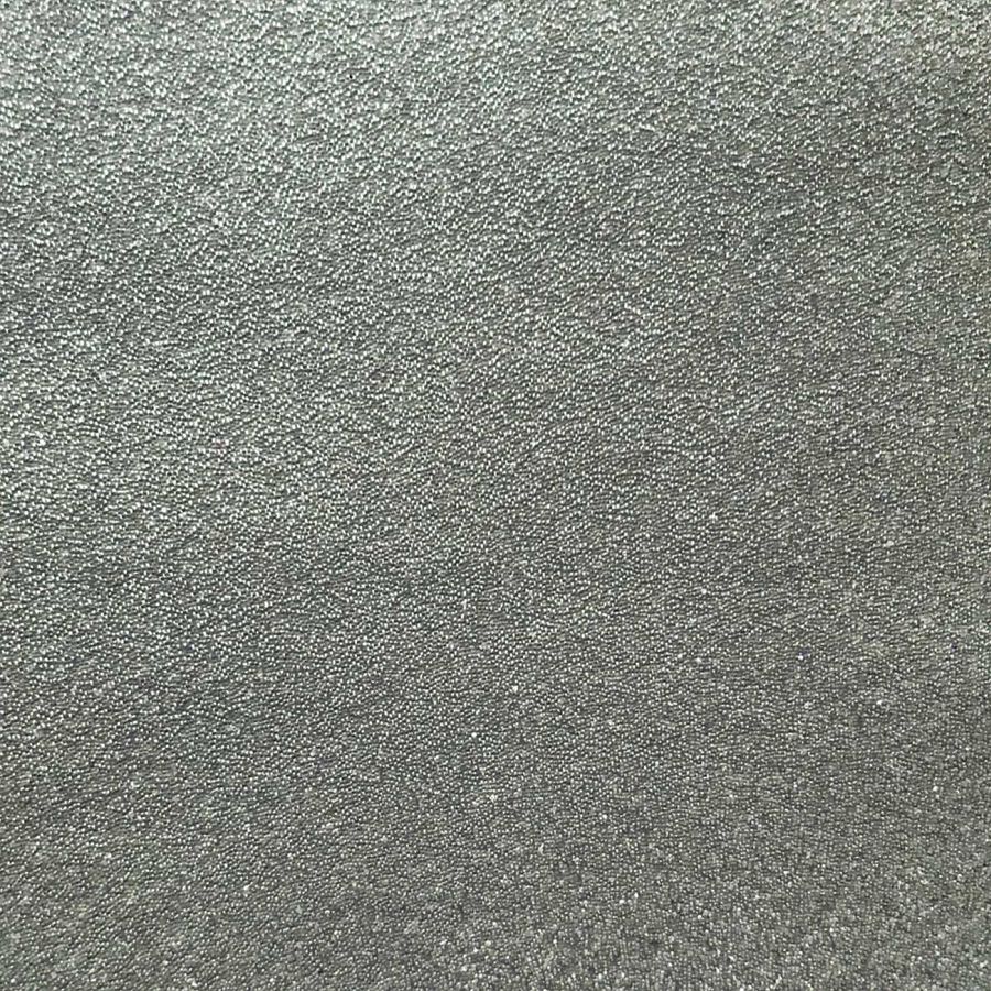 Wall covering WallFace handcrafted with real glass beads CBS16 CRYSTAL silver grey