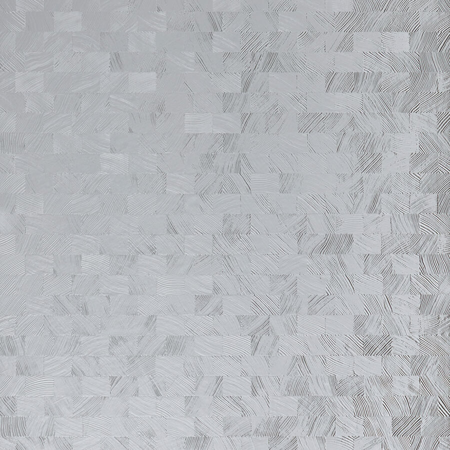 Wall panel WallFace 3D metal look 29280 GRAIN Silver self adhesive silver