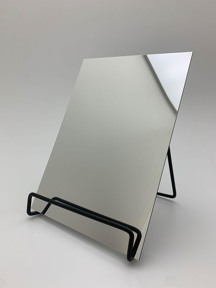Wall panel WallFace mirror metal look 10324 Silver self-adhesive silver Wall panel WallFace mirror metal look 10324 Silver self-adhesive silver