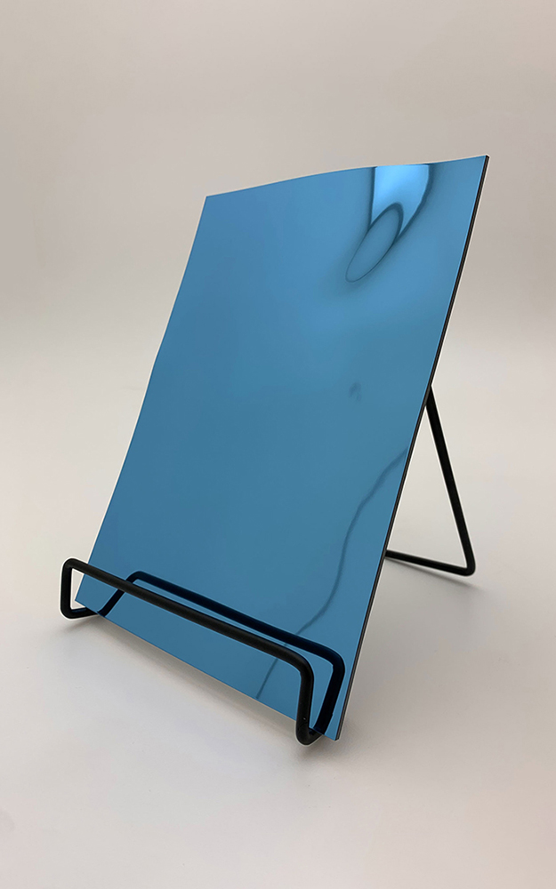 Design panelling WallFace 3D mirror look 27047 OCEAN Ice Blue self-adhesive blue Design panelling WallFace 3D mirror look 27047 OCEAN Ice Blue self-adhesive blue