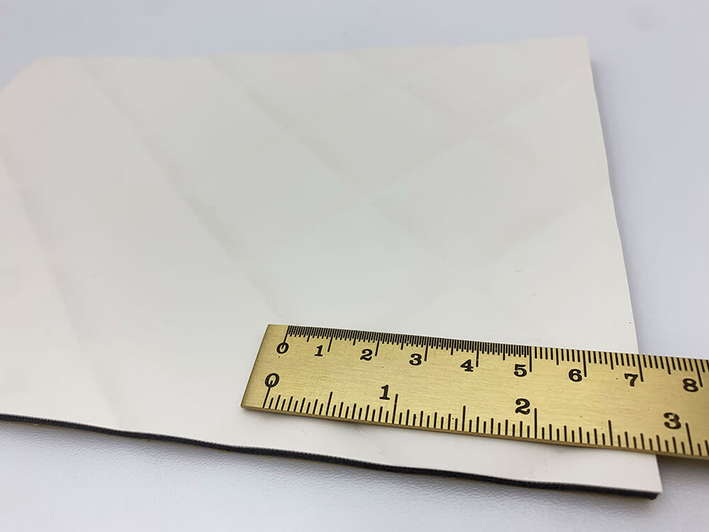 Wall panel WallFace 3D leather look 31753 ROMBO 40 Bianco matt self-adhesive white Wall panel WallFace 3D leather look 31753 ROMBO 40 Bianco matt self-adhesive white
