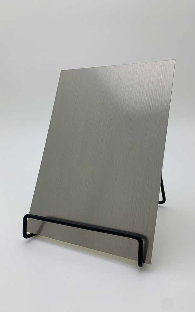 Wall panel WallFace metal look 15297 Grey brushed matt AR grey Wall panel WallFace metal look 15297 Grey brushed matt AR grey