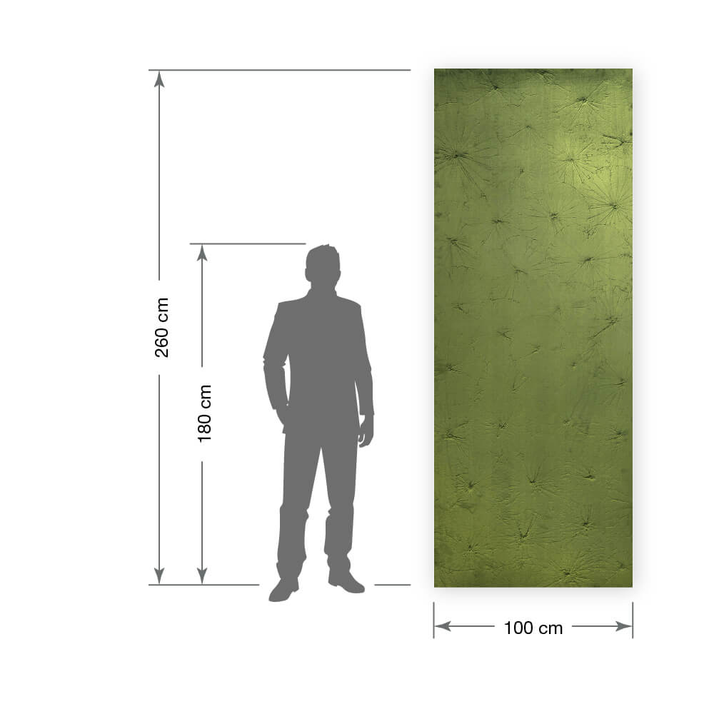Wall panel WallFace textile look 32092 LOTUS VELVET Avocado self adhesive green Wall panel WallFace textile look 32092 LOTUS VELVET Avocado self adhesive green