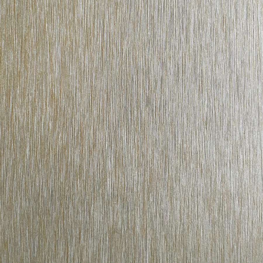 Panel decorativo WallFace aspecto metal 22824 DEEP BRUSHED Sandy autoadhesivo beige marrón