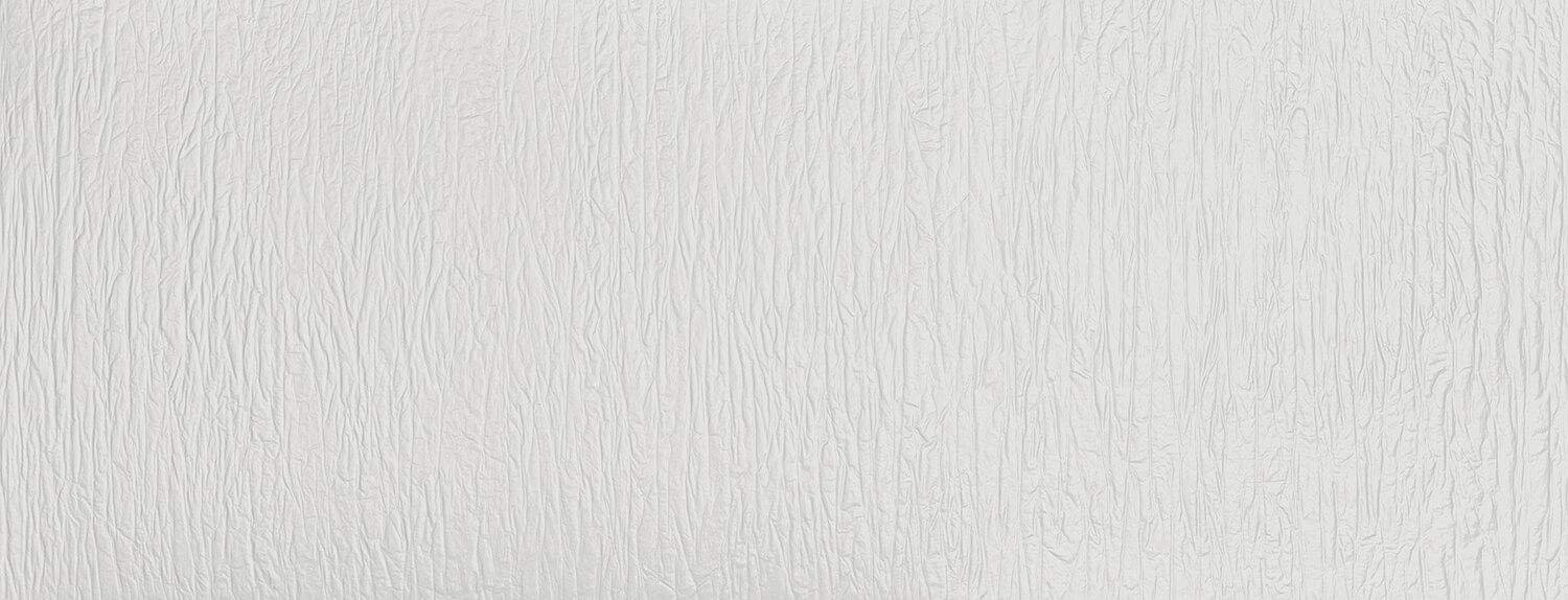 Panel decorativo WallFace textura 3D 24937 CRASHED Snow White matt autoadhesivo blanco