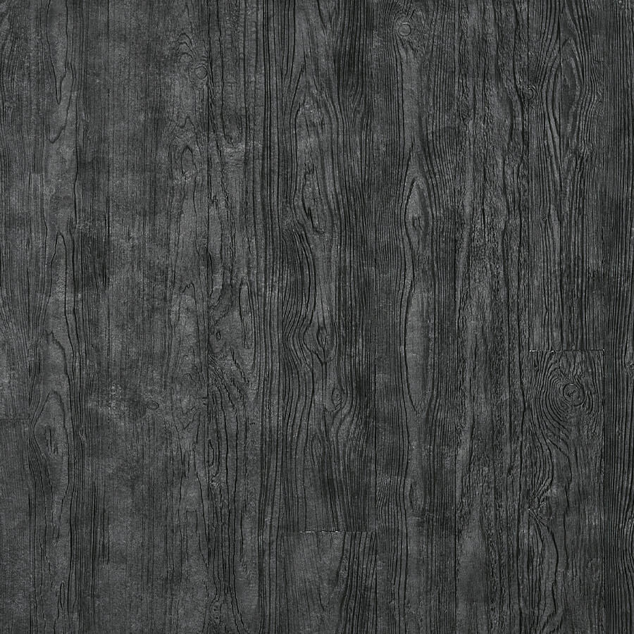 Panel decorativo WallFace aspecto madera 24951 DAKOTA CLASSY Black autoadhesivo negro gris