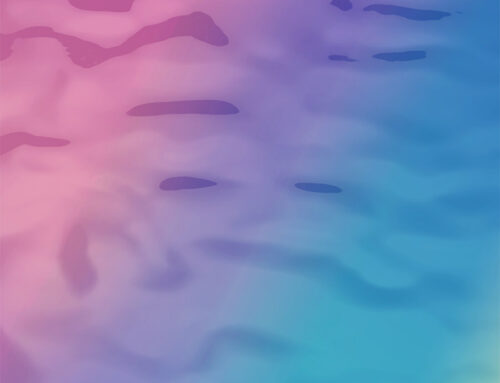 Panel de pared WallFace 3D aspecto espejo 27822 OCEAN Hollywood Blue autoadhesivo azul púrpura