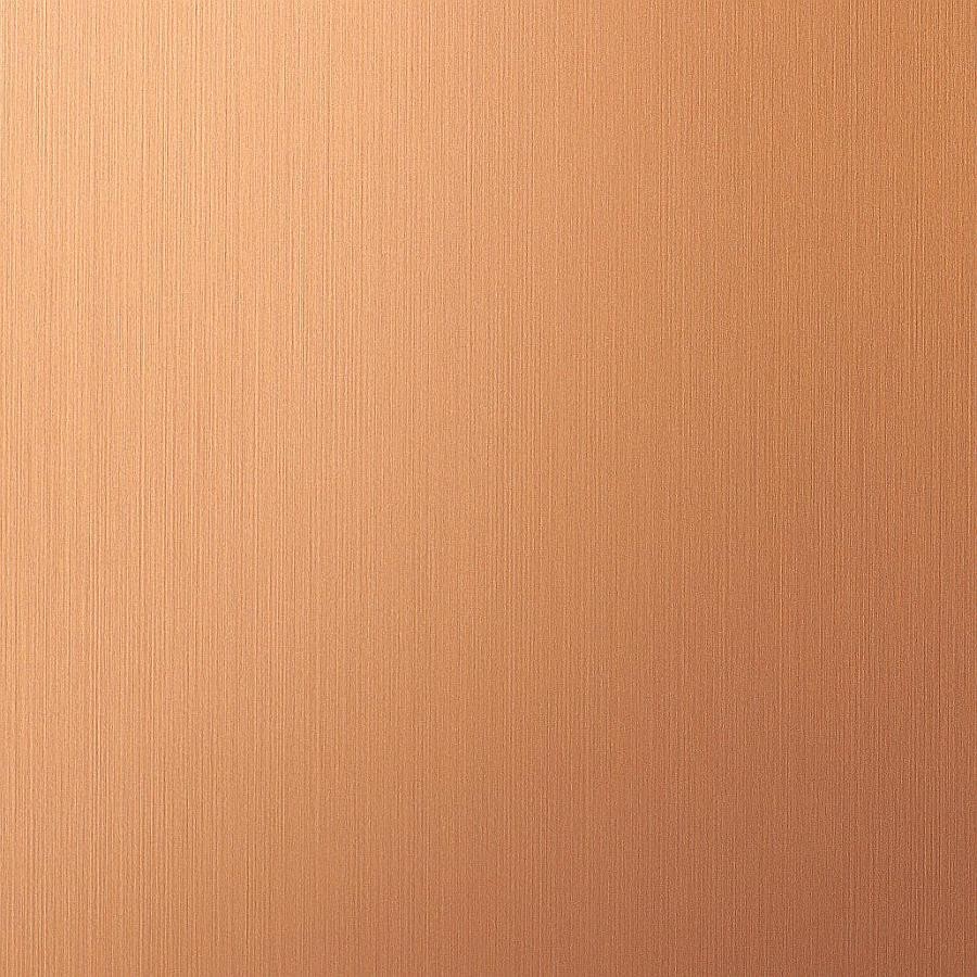 Panel decorativo WallFace aspecto metal 12432 Copper brushed AR autoadhesivo cobre bronce