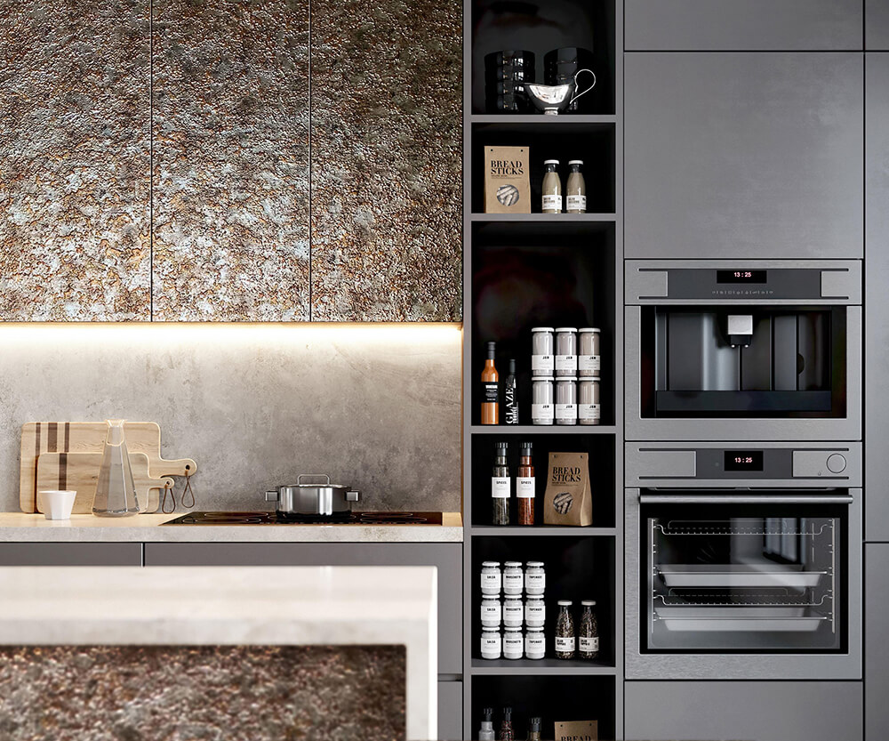 Panel de pared WallFace vintage 28894 LAVA VINTAGE Copper autoadhesivo cobre bronce plata Panel de pared WallFace vintage 28894 LAVA VINTAGE Copper autoadhesivo cobre bronce plata