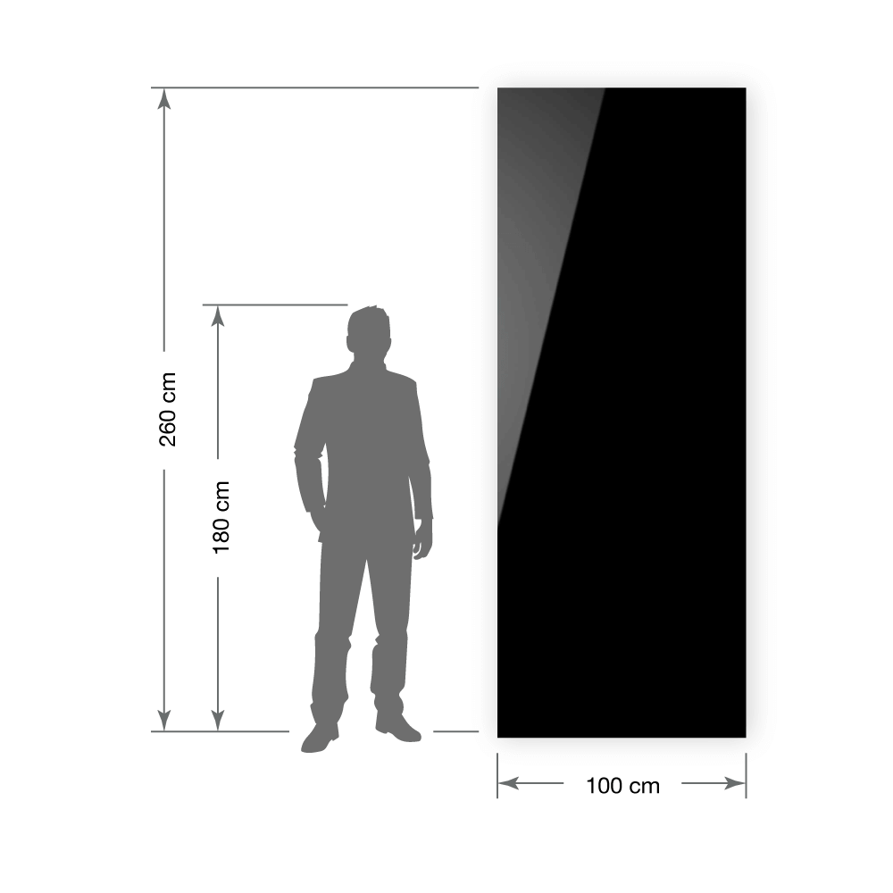 Panel de pared WallFace aspecto plástico 15423 MAGIC Black AR autoadhesivo negro Panel de pared WallFace aspecto plástico 15423 MAGIC Black AR autoadhesivo negro