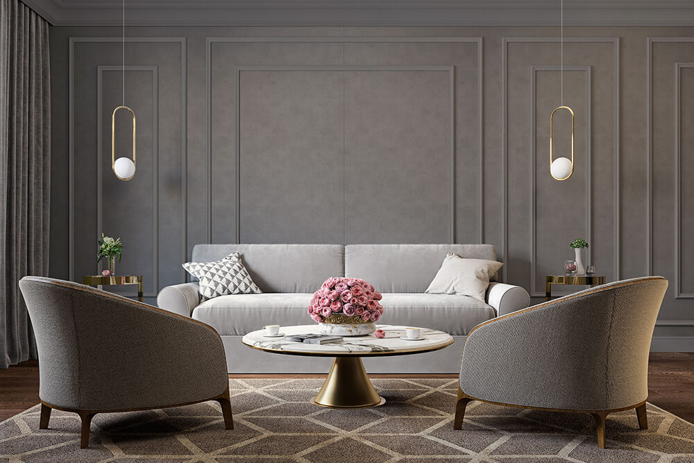 Panel decorativo WallFace aspecto de cuero 19301 Charcoal Light autoadhesivo gris Panel decorativo WallFace aspecto de cuero 19301 Charcoal Light autoadhesivo gris