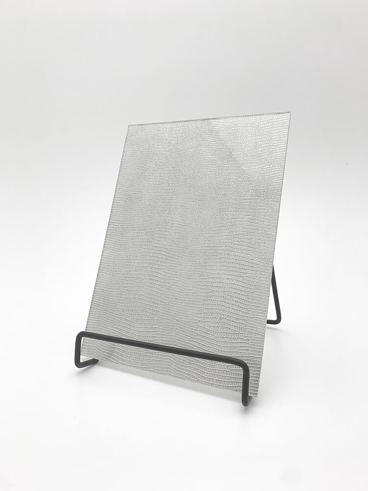 Panel de pared WallFace aspecto de cuero y vidrio 19305 LEGUAN Bianco AR+ autoadhesivo blanco Panel de pared WallFace aspecto de cuero y vidrio 19305 LEGUAN Bianco AR+ autoadhesivo blanco