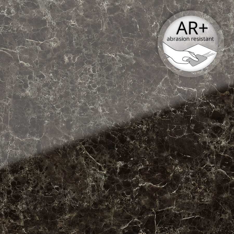 Panel de pared WallFace aspecto mármol y vidrio 19343 MARBLE Emperador AR+ autoadhesivo marrón