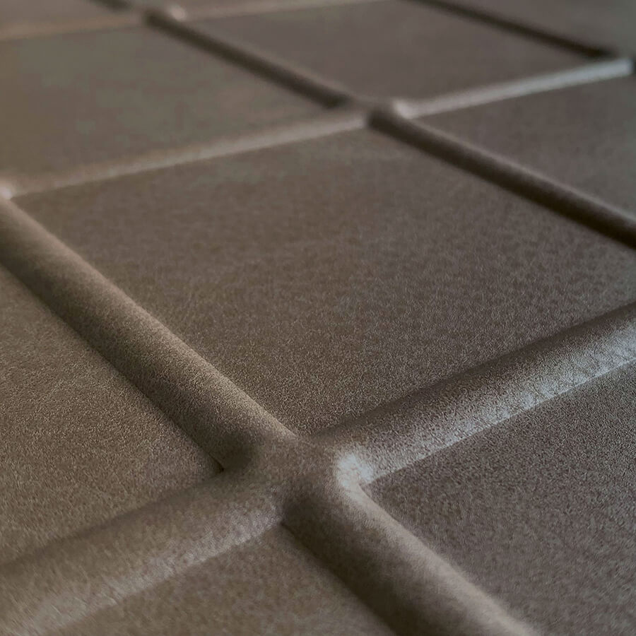 Panel decorativo WallFace aspecto de cuero 19765 CORD Dove Tale Antigrav marrón Panel decorativo WallFace aspecto de cuero 19765 CORD Dove Tale Antigrav marrón