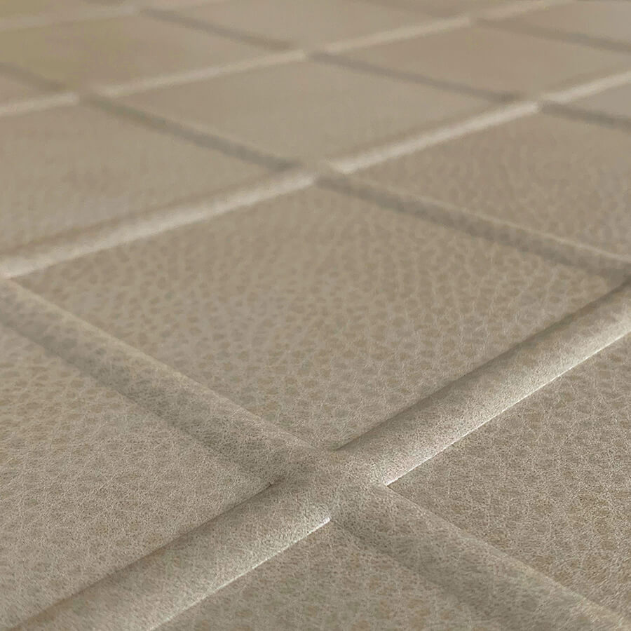 Panel decorativo WallFace aspecto de cuero 19766 CORD Stony Ground Antigrav beige Panel decorativo WallFace aspecto de cuero 19766 CORD Stony Ground Antigrav beige