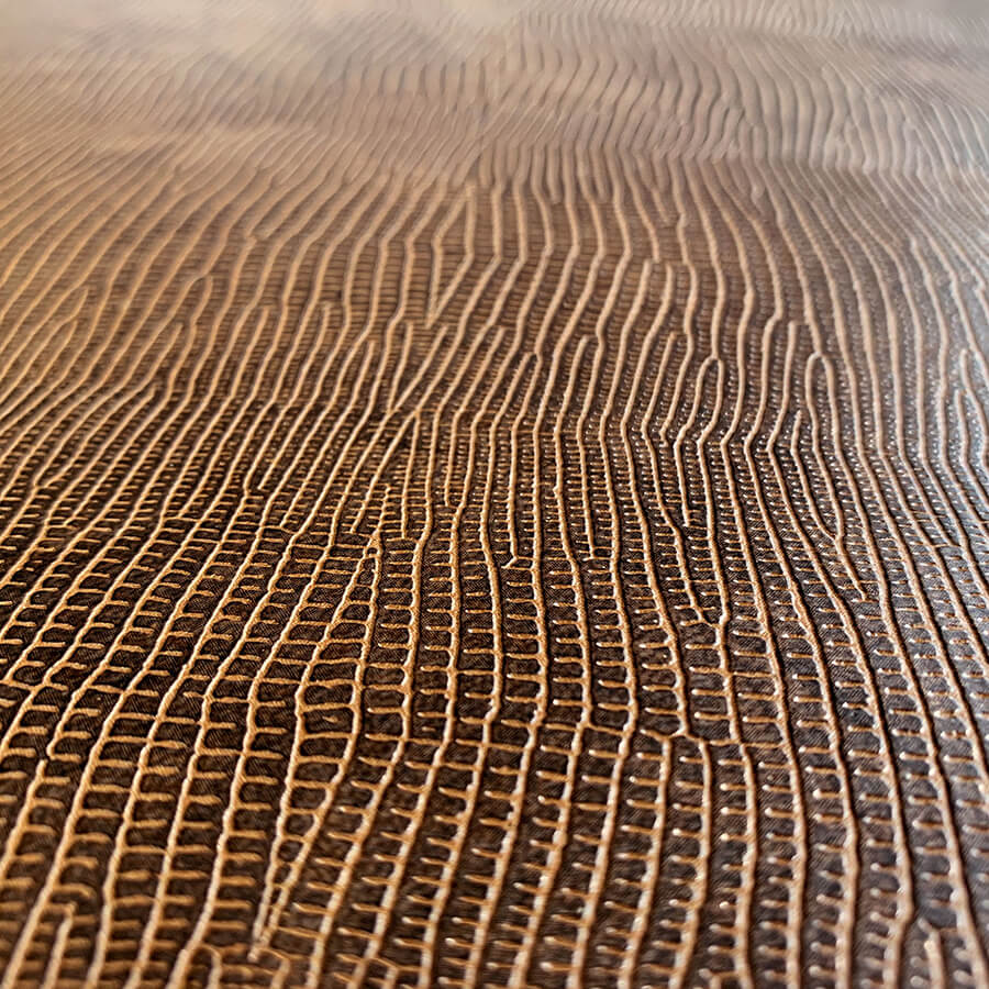 Panel de pared WallFace aspecto de cuero 19777 LEGUAN Copper Antigrav cobre bronce Panel de pared WallFace aspecto de cuero 19777 LEGUAN Copper Antigrav cobre bronce