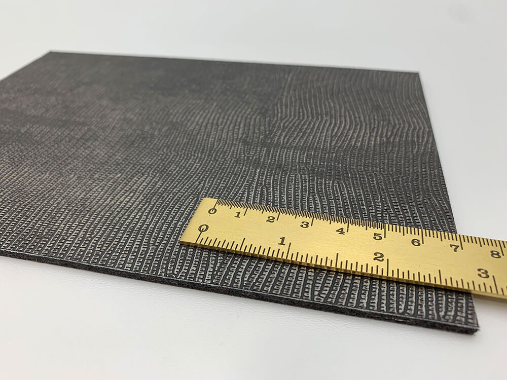 Panel de pared WallFace aspecto de cuero 19779 LEGUAN Nero Antigrav negro gris Panel de pared WallFace aspecto de cuero 19779 LEGUAN Nero Antigrav negro gris