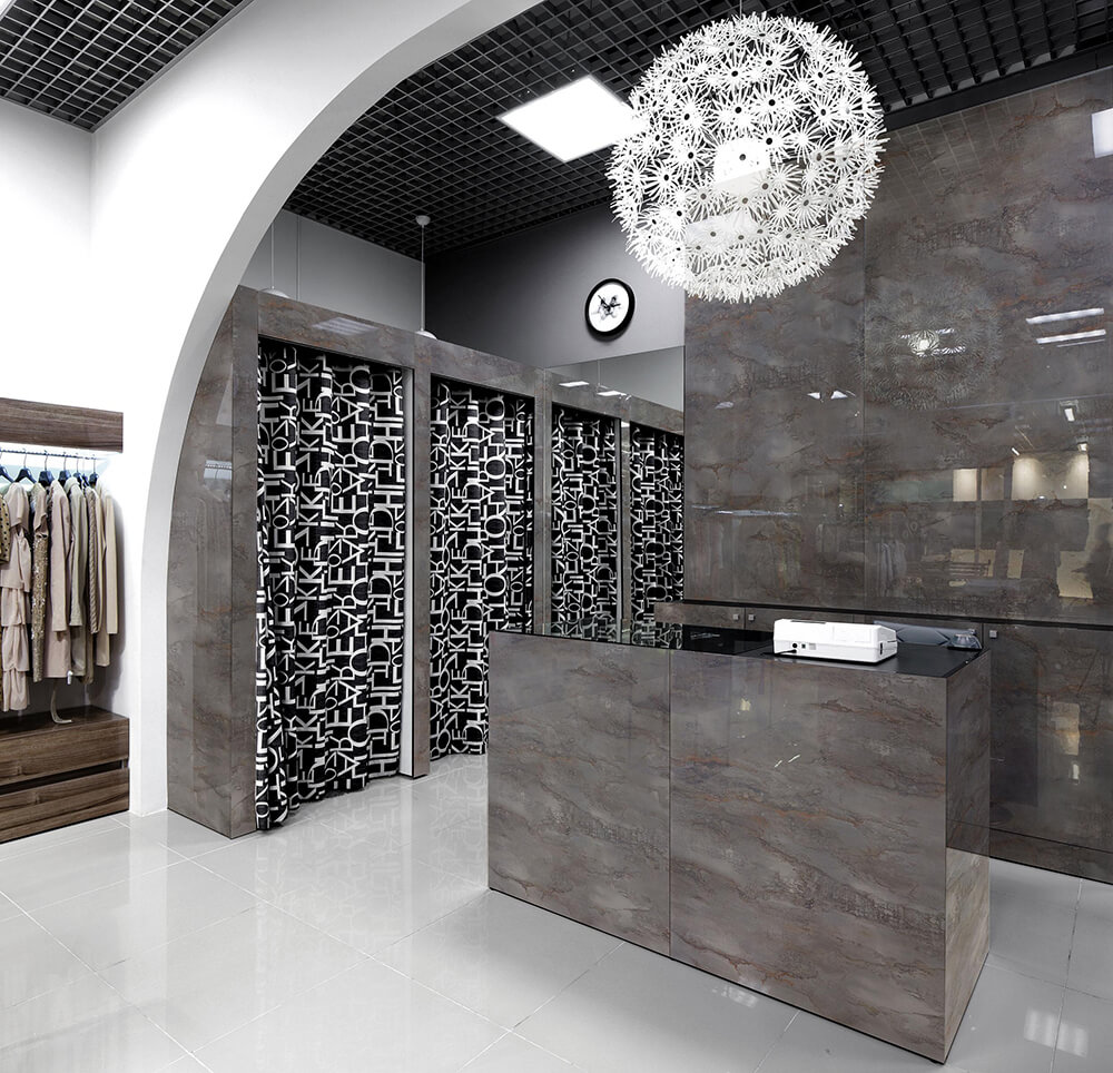 Panel de pared WallFace aspecto mármol y vidrio 20223 GENESIS Grey AR+ autoadhesivo gris marrón Panel de pared WallFace aspecto mármol y vidrio 20223 GENESIS Grey AR+ autoadhesivo gris marrón