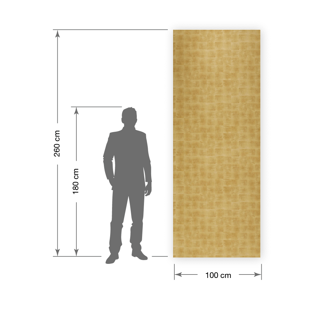 Panel de pared WallFace aspecto metálico vintage 21392 LUXURY Gold autoadhesivo oro Panel de pared WallFace aspecto metálico vintage 21392 LUXURY Gold autoadhesivo oro