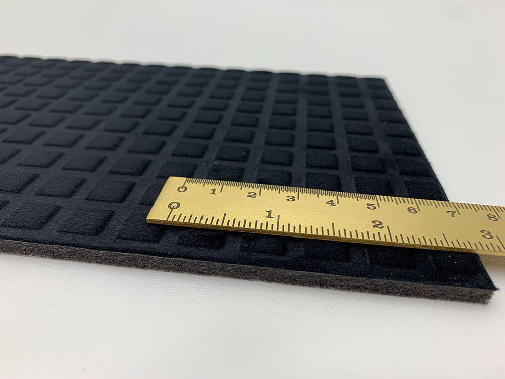 Revestimiento mural WallFace 3D aspecto textil 22734 SQUARE 2 VELVET Coal Antigrav negro Revestimiento mural WallFace 3D aspecto textil 22734 SQUARE 2 VELVET Coal Antigrav negro