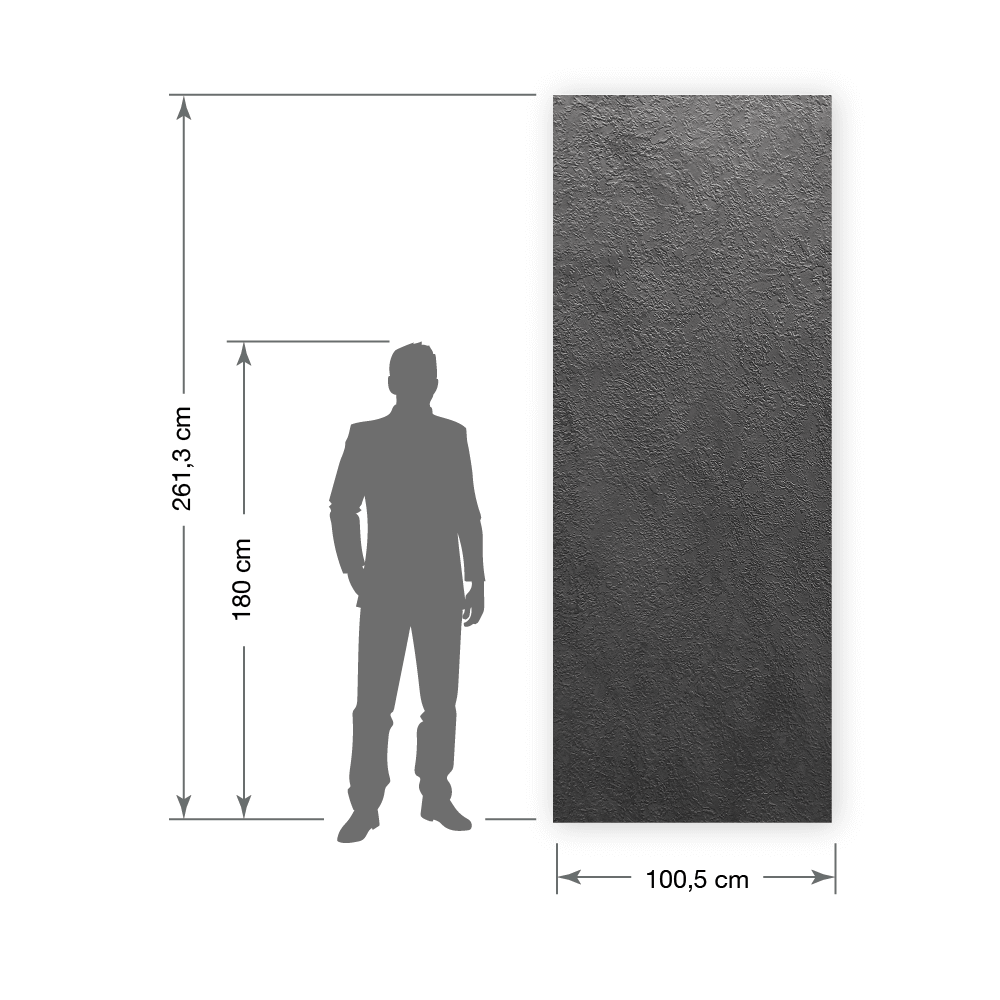 Panel de pared WallFace aspecto textil 22738 LAVA VELVET Volcano Antigrav gris Panel de pared WallFace aspecto textil 22738 LAVA VELVET Volcano Antigrav gris