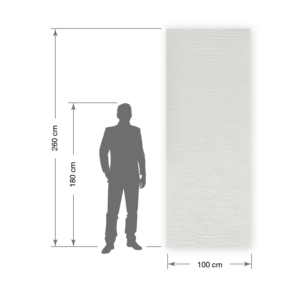 Panel decorativo WallFace textura 3D 24937 CRASHED Snow White matt autoadhesivo blanco Panel decorativo WallFace textura 3D 24937 CRASHED Snow White matt autoadhesivo blanco