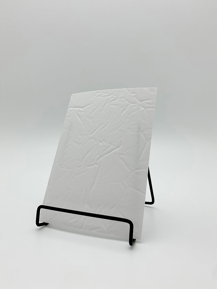 Panel decorativo WallFace textura 3D 24943 CREPA Snow White matt autoadhesivo blanco Panel decorativo WallFace textura 3D 24943 CREPA Snow White matt autoadhesivo blanco