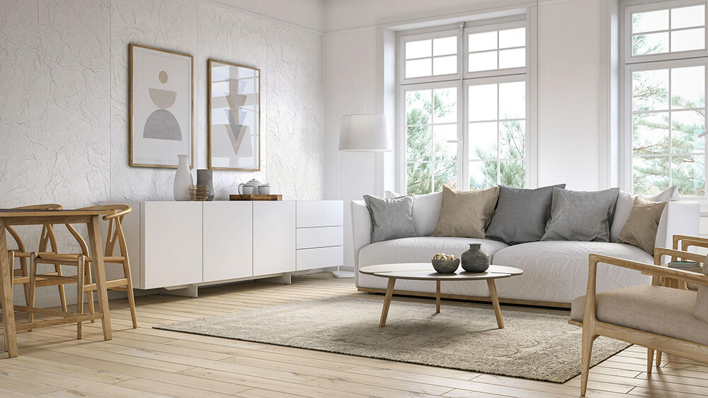 Panel decorativo WallFace textura 3D 24943 CREPA Snow White matt autoadhesivo blanco Panel decorativo WallFace textura 3D 24943 CREPA Snow White matt autoadhesivo blanco