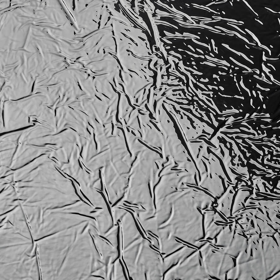 Panel decorativo WallFace 3D aspecto metálico 24945 CREPA Silver autoadhesivo plata Panel decorativo WallFace 3D aspecto metálico 24945 CREPA Silver autoadhesivo plata